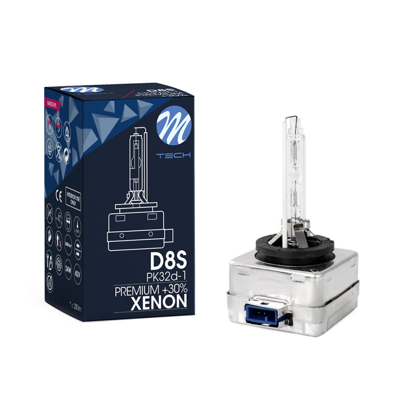 D8S Xenon lyspære 6000K/Premium